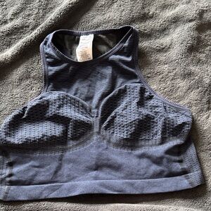 Gymshark Textured Sports Bra - blue